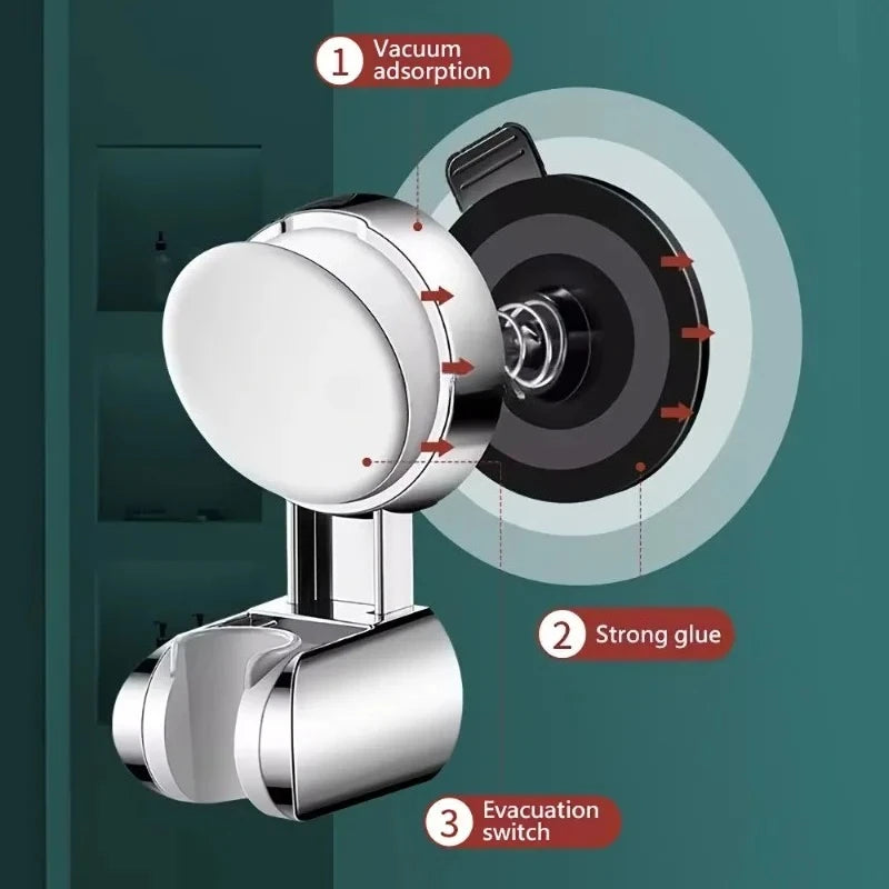 Xiaomi Youpin 360° Adjustable Douche Suction Cup Shower Head Support Mural Holder Shower Head Holder Bathroom Wall Mount Bracket