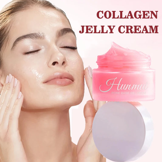 Matte Finish Gel Pore Base Gel Cream- Hydrating Facial Primer with Hiding Pores & Fine Wrinkles,Brightening Base Makeup Cream